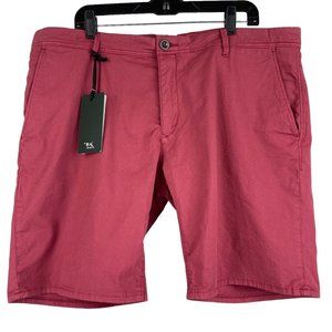 Rodd And Gunn Mens Shorts Size 40 Custom Fit NEW $118 Earth Red Vintage Wash